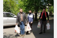 Карасунский округ Краснодара. Продолжается помощь коммунистов нуждающимся семьям