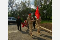 Каневские патриоты провели очередной этап акции «Сирень Победы»