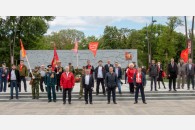 Краснодар. Активисты КПРФ отметили юбилейный День Победы