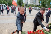 Краснодар. Активисты КПРФ отметили юбилейный День Победы