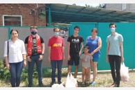Краснодар. Помощь КПРФ нуждающимся семьям продолжается