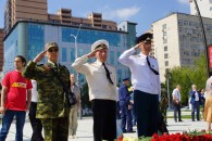 Краснодар. Активисты КПРФ и Союза советских офицеров почтили память жертв войны