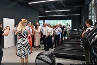 На территории совхоза имени Ленина открылся новый спортивный комплекс