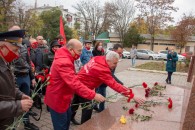 В Краснодаре активисты КПРФ организовали митинг в честь Великого Октября