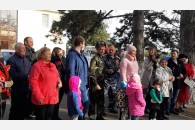 Коммунисты Тимашевского района отметили праздник Октября красным автопробегом