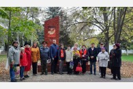 Коммунисты Тимашевского района отметили праздник Октября красным автопробегом