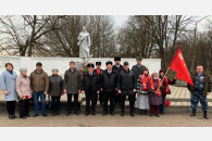 Тимашевский район. Коммунисты отметили 78-ю годовщину освобождения родной земли