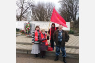 Тимашевский район. Коммунисты отметили 78-ю годовщину освобождения родной земли