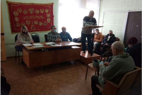 Тбилисский район. Коммунисты обсудили предстоящие задачи и провели занятие по организации контроля на выборах