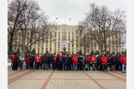 Краснодар 23 февраля. Праздник и встреча с гражданами