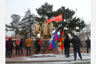 Станица Тбилисская. Активисты КПРФ отбили атаку чиновников на Знамя Победы