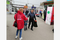 Город-герой Новороссийск: молодые активисты КПРФ ведут агитацию
