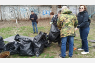 Краснодар. Активисты КПРФ организовали субботник на берегах Карасунских озер