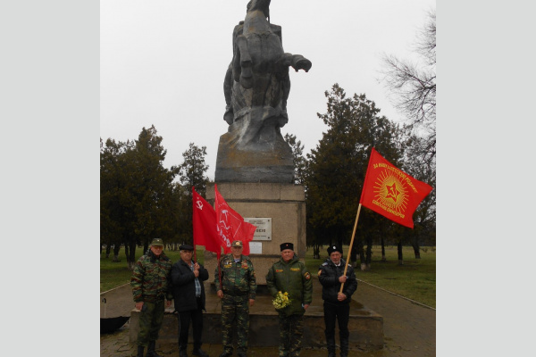 Выселковский район. Коммунисты и беспартийные патриоты почтили память красного атамана Кочубея