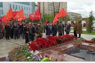 В Краснодаре активисты КПРФ и сторонники партии почтили память павших в годы войны