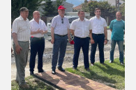 В поселке Афипском активисты КПРФ установили новый памятник В.И. Ленину