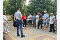 Кропоткин. Кандидат КПРФ в Госдуму Артем Белобрицкий провел встречу с избирателями