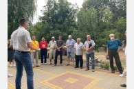 Кропоткин. Кандидат КПРФ в Госдуму Артем Белобрицкий провел встречу с избирателями