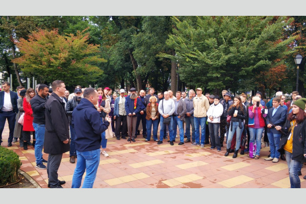 Краснодар. Кандидаты КПРФ в Госдуму обсудили с избирателями итоги выборов