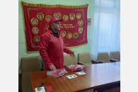 Активисты КПРФ отметили День Красного Октября в станице Тбилисской
