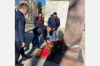 Краснодар. Активисты КПРФ отметили 125-й день рождения Маршала Победы