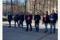 Краснодар. Активисты КПРФ отметили 125-й день рождения Маршала Победы