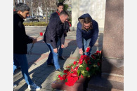 Краснодар. Активисты КПРФ отметили 125-й день рождения Маршала Победы