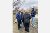 Красноармейский район. Коммунисты помогают пострадавшим от подтопления жителям
