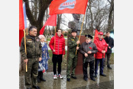 Белореченск. Активисты КПРФ и ЛКСМ почтили память И.В. Сталина