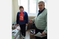 Тимашевский район. Сбор гуманитарной помощи для жителей Донбасса