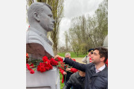 Краснодар. Активисты КПРФ и других лево-патриотических сил отметили День космонавтики