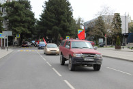 Анапа. Красный автопробег в день рождения В.И. Ленина