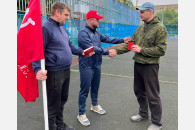 Станица Калининская. Активисты КПРФ помогли привести в порядок детскую площадку