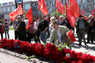 Краснодар. Активисты КПРФ и других лево-патриотических сил отметили День Победы