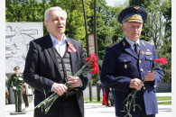 Краснодар. Активисты КПРФ и других лево-патриотических сил отметили День Победы