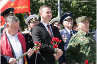 Краснодар. Активисты КПРФ и других лево-патриотических сил отметили День Победы
