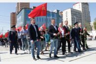 Краснодар. Активисты КПРФ и других лево-патриотических сил отметили День Победы
