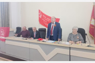 Лидер краевого отделения КПРФ принял участие в Конференции белореченских коммунистов