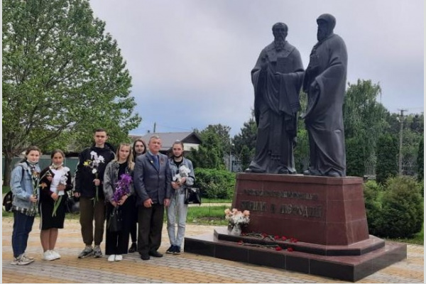 В станице Каневской отметили День славянской письменности В станице Каневской отметили День славянской письменности