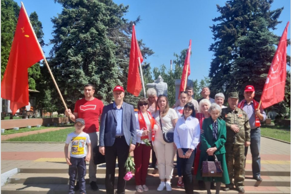 Тимашевск. Коммунисты отметили День пограничника