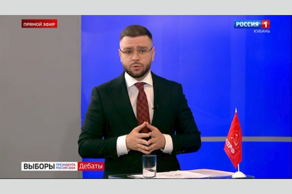Доверенное лицо коммуниста-кандидата в Президенты Роман Поливода выступил на ГТРК «Кубань» и на «Радио России»